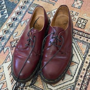 Vintage 1990s Dr Martens, Burgundy, Men’s 5/ Women’s 7